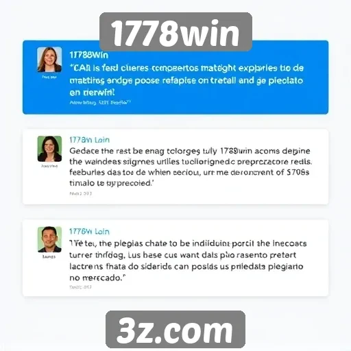 Depoimentos de usuários sobre a experiência na 1778win